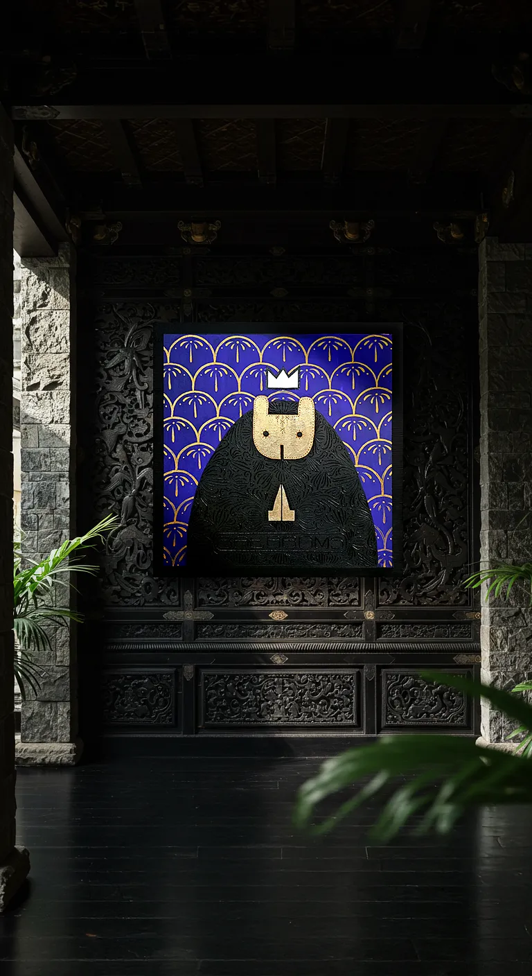 Image of Untitled by , size: 88х88, made of Акрил, priced at $2000 Photo 2 of 2.
