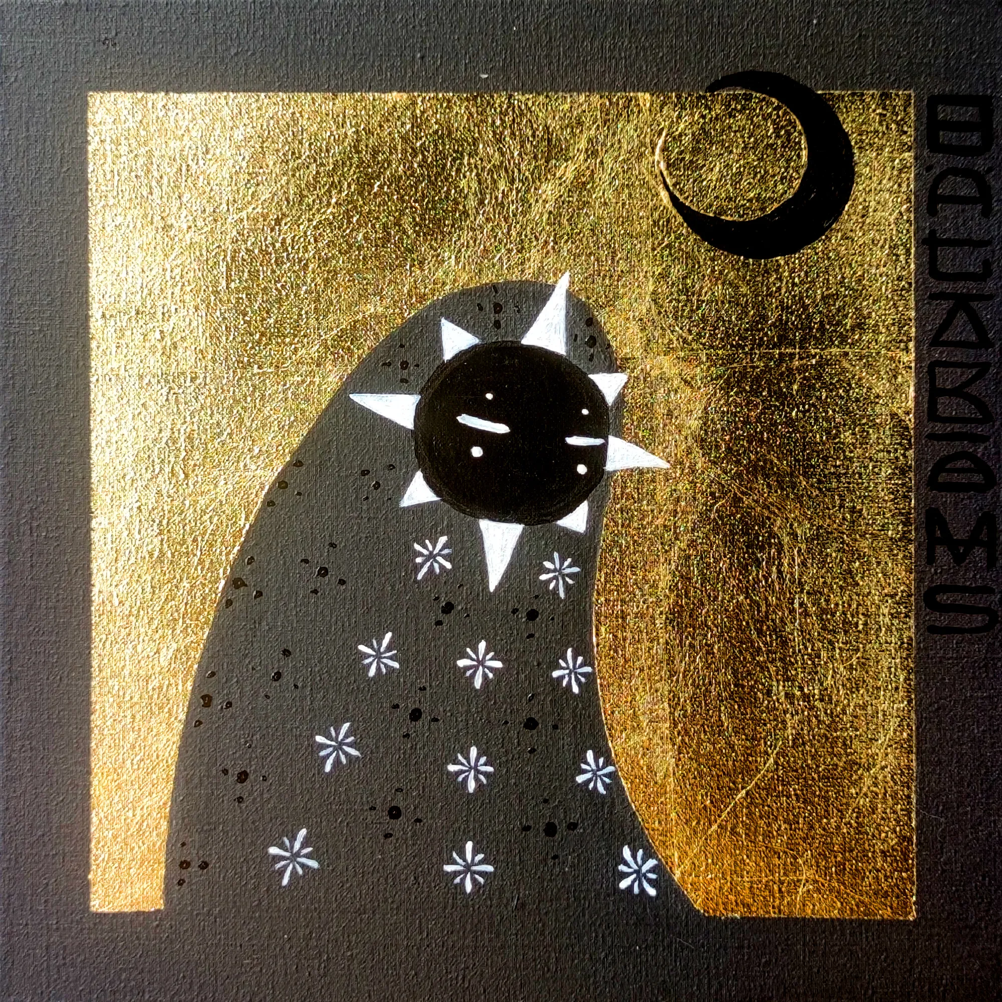 Зображення "IT CANNOT ALWAYS BE NIGHT" від Batabams, розмір: 25x25, медіум: Живопис, серія: Нові